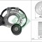 INA 534 0774 10 Intinzator curea, curea distributie