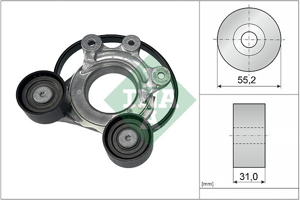 INA 534 0774 10 Intinzator curea, curea distributie