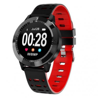 Bratara Fitness iUni CF58, Display OLED, Bluetooth, Pedometru, Monitorizare Puls, Notificari, Rosu foto