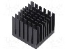 Radiator extrudat, aluminiu, 30mm x 30mm, negru, Advanced Thermal Solutions - ATS-55300W-C1-R0