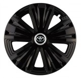 Cumpara ieftin Set 4 capace roti pentru Toyota, model Glory Black, R15