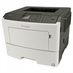 Imprimanta LaserJet Monocrom Lexmark MS610dn, A4, 16.000 pagini/luna, 1200 x 1200 DPI, Duplex, Network, USB, Pagini Printate 0-50k, 2 Ani Garantie, foto