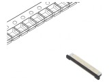 Conector FFC/FPC 40 pini ZIF SMT 50V 500mA