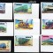 MONGOLIA 1997, Locomotive, serie neuzata, nedant., MNH