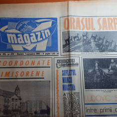 magazin 7 septembrie 1968-articol si foto orasul timisoara,jean paul belmondo