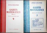 REVISTA GAZETA MATEMATICA 1973-1978 NR.9, 7 (2 REVISTE)-COLECTIV-339568