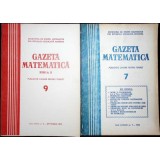 REVISTA GAZETA MATEMATICA 1973-1978 NR.9, 7 (2 REVISTE)-COLECTIV-339568