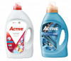 Detergent lichid pentru rufe colorate Active, 4.5 litri, 90 spalari + Balsam de rufe Active Magic Blue, 1.5 litri, 60 spalari