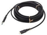 Cablu optic USB A la USB C DELOCK 10m 10Gbps negru 83206