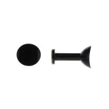 Set Buton Calice &ndash; Negru Lucios Compoziție Fier Forjat
