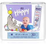 BELLA Baby Happy Size M suport pentru schimbat scutecele de unică folosință 40x60 cm 30 buc