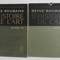 REVUE ROUMAINE D 'HISTOIRE DE L 'ART - SERIE BEAUX - ARTS , TOME IX - No.1 - No . 2 , 1972 , DEUX VOLUMES