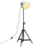 vidaXL Lampă de podea 25 W, alb, 35x35x65/95 cm, E27