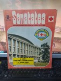 Sănătatea nr.10 1977 Donarea de s&acirc;nge Crucea Roșie pe glob Nicolae Ceaușescu 132