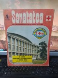 Sănătatea nr.10 1977 Donarea de s&acirc;nge Crucea Roșie pe glob Nicolae Ceaușescu 137