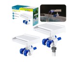 Sistem cascada cu LED pentru piscina, 8 moduri de iluminare cu 7 culori pentru sisteme de filtrare cu o putere de 2006-11355 l/h, Bestway 29405