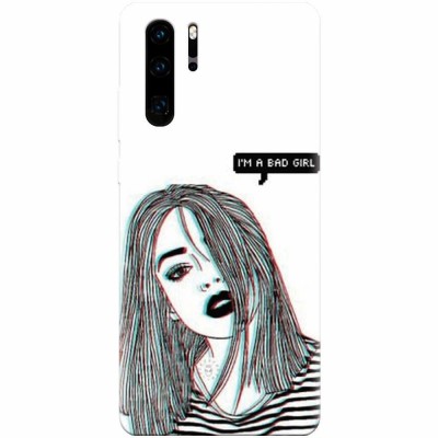 Husa silicon pentru Huawei P30 Pro, Im A Bad Girl foto