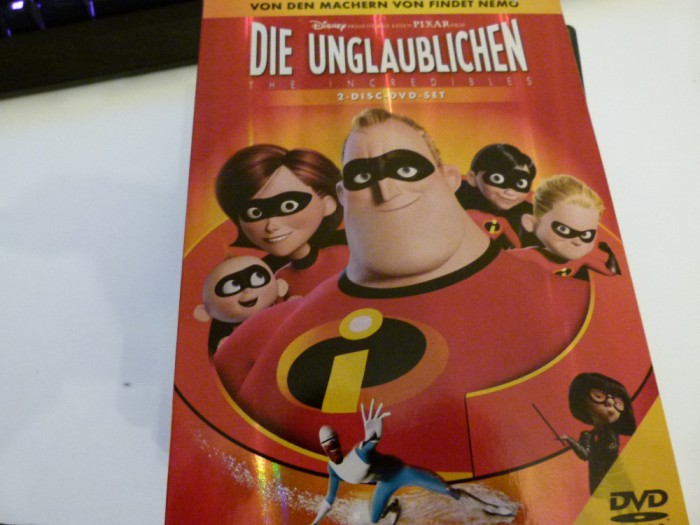 Incredibilii, dvd