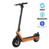 Cumpara ieftin Trotineta electrica pliabila iSEN X9 Plus 2023 Orange, Aplicatie, BT, 850W, autonomie max. 65km, pana la 40 km h, baterie detasabila 15.6Ah