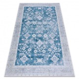 Covor SAMPLE Rama DUNE, ornament albastru / gri, 120x170 cm