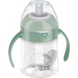 LOVI First Cup ceasca cu pai Green 6m+ 150 ml