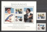 Bahamas.1981 Nunta regala Printul Charles si Lady Diana GZ.9, Nestampilat