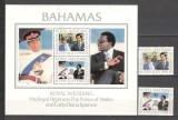 Bahamas.1981 Nunta regala printul Charles si lady Diana PD.21, Nestampilat