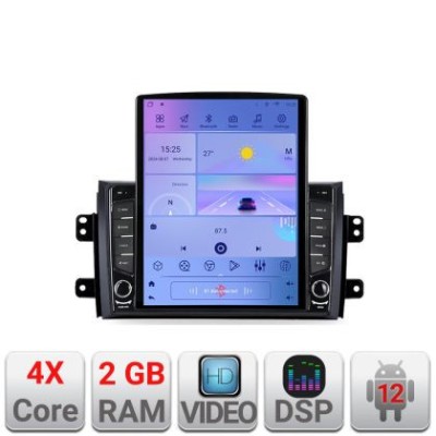 Navigatie Suzuki SX4 2006-2013 KIT-124 ecran tip TESLA 9.7&amp;quot; cu Android Radio Bluetooth Internet GPS WIFI 2+32 DSP Quad CarStore Technology foto