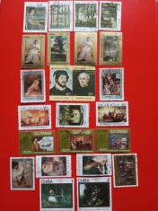 NICARAGUA/CUBA - SERII MICI ȘTAMPILATE