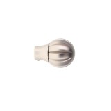 Set Capăt Decorativ Galerie Zen Fi20 &ndash; Argintiu Mat Compoziție Fier Forjat