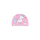 Casca de inot pentru fetite cu model unicorn, 15 x 21 cm, poliester, multicolor