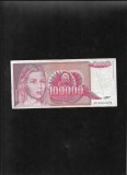 Iugoslavia Yugoslavia 100000 dinara dinari 1989 seria2224079