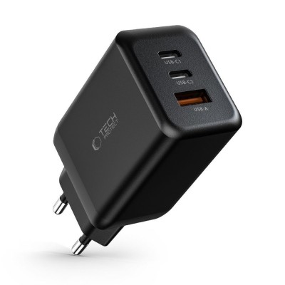 Incarcator retea Tech-Protect C 65W negru foto