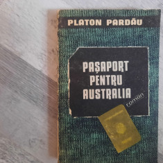 Pasaport pentru Australia de Platon Pardau