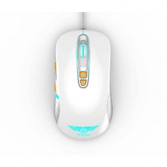 Mouse gaming Newmen GX1-PLUS 4000 dpi White foto