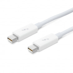 Cablu de date Apple Thunderbolt, 0.5m, Alb foto
