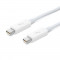 Cablu de date Apple Thunderbolt, 0.5m, Alb