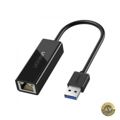 Placa Retea UGREEN CR111 RJ45 USB 3.0 Negru foto