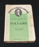 Carte veche anul 1939 Colectia Marilor Ganditori - Editura Socec - VOLTAIRE