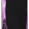 Husa tip carte cu stand Mirror (efect oglinda) mov (purple) pentru Samsung Galaxy A10 (SM-A105F), Galaxy M10 (SM-M105F)