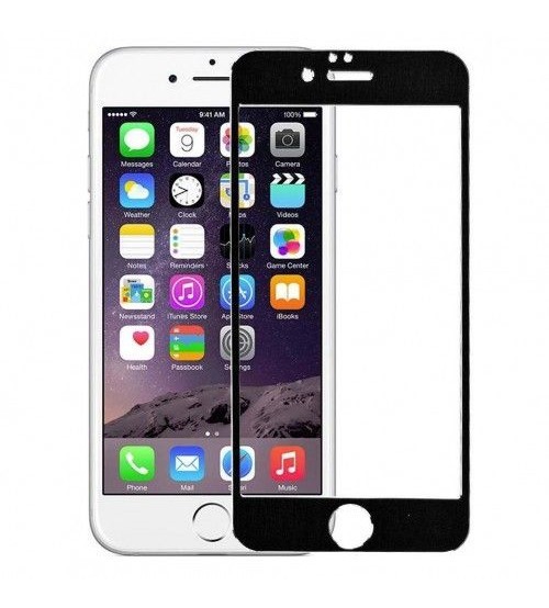 Folie sticla 3D IPhone 7/8 BLACK/Negru 5D/4D