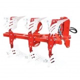 Plug agricol reversibil hidraulic cu 3 trupite, cormane crestate Konig Traktoren