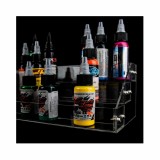 Stand Tusuri, 3 Rafturi, organizator profesional pigmenti si accesorii de tatuaj