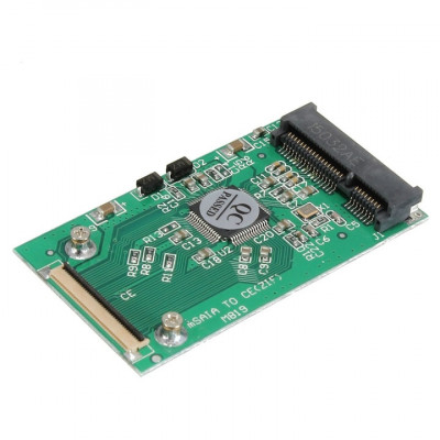 Adaptor convertor SSD mSATA la ZIF / CE 40 pini 1.8&amp;quot; pentru laptop foto