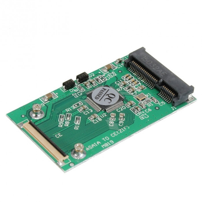 Adaptor convertor SSD mSATA la ZIF / CE 40 pini 1.8&quot; pentru laptop