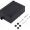 Carcasa ABS, 64mmx91mmx31mm, MASZCZYK - KM-65 BK