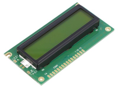 Afișaj LCD alfanumeric 16x2 LED foto