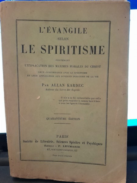 L*Evangile selon Le Spiritisme - Allan Kardec