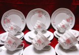 SET SERVICIU PORTELAN MITTERTEICH BAVARIA SET CAFEA SI TORT / MIC DEJUN CESTI CU FARFURII SI FARFURII DESERT