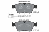 TEXTAR 2382201 Q+ set placute frana,frana disc